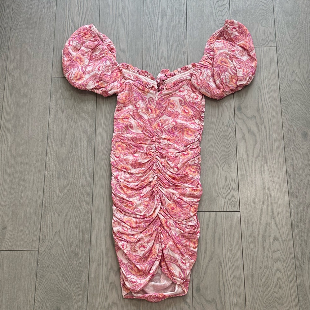 PINK MINI DRESS - Picture 6 of 6